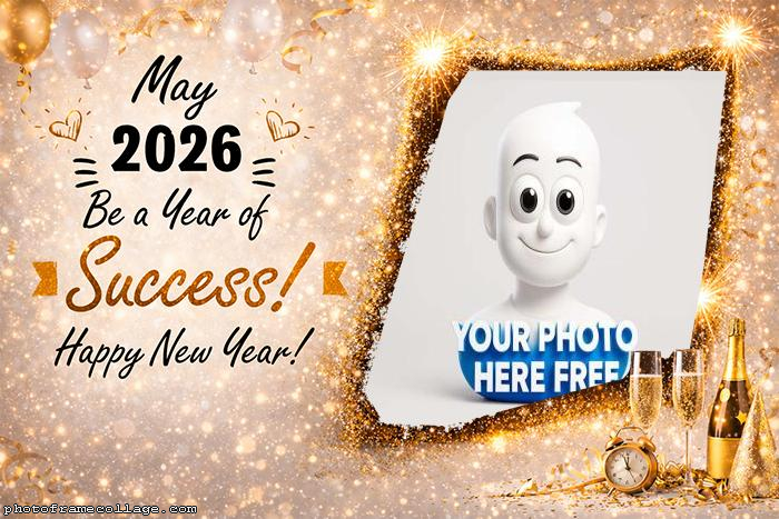 Frame New Year memories collage 2026 Success 