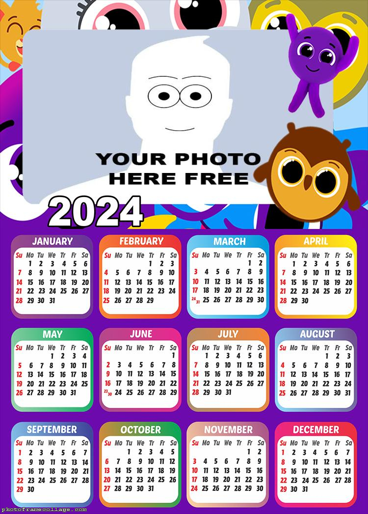Calendar 2024 Bobofofos