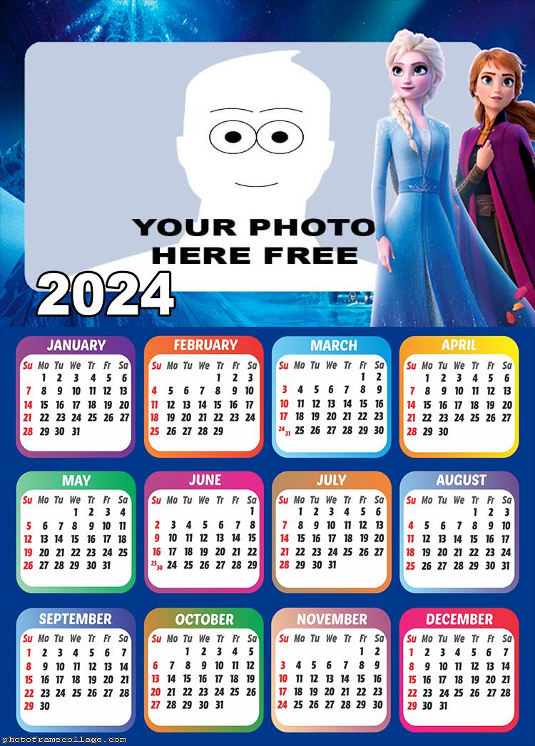 Calendar 2024 Frozen