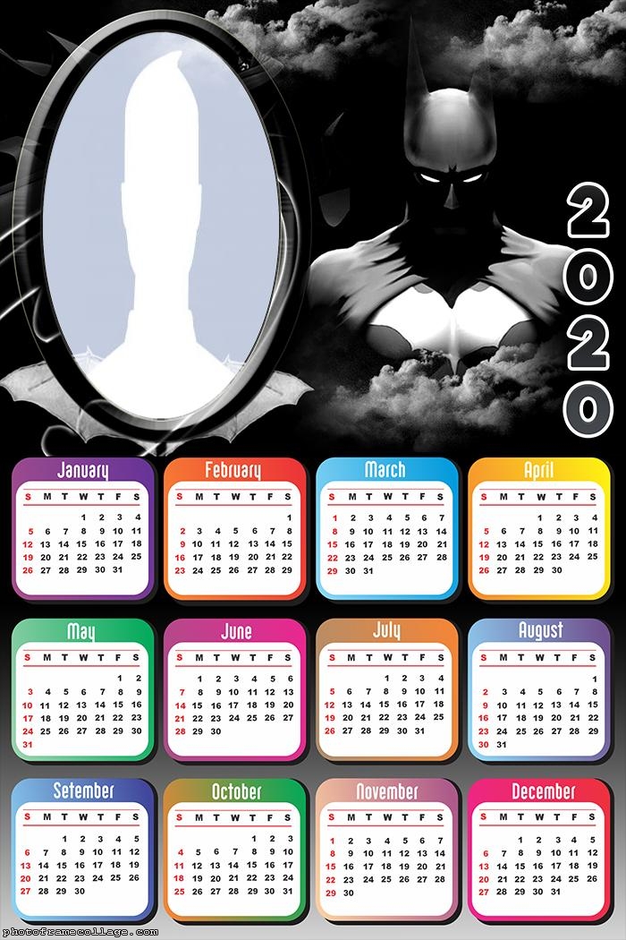 Batman Beginning Calendar 2020