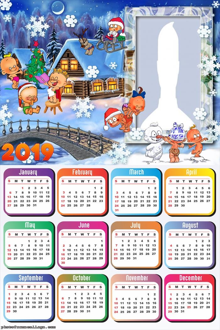 Christmas Baby Calendar 2019