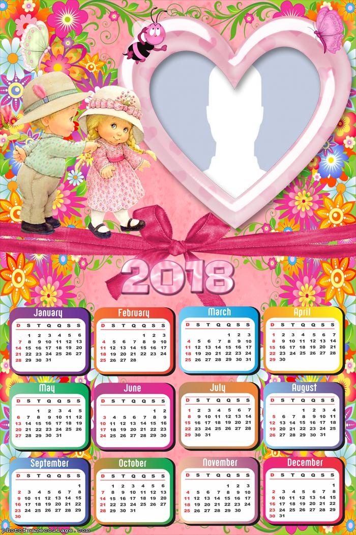 Calendar 2018 Children