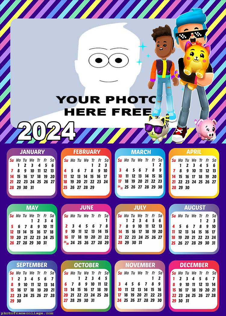 Calendar 2024 PK XD