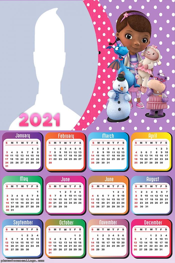 Calendar 2021 Doc McStuffins