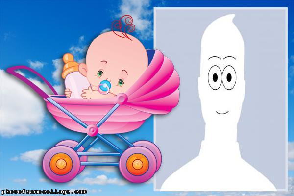Baby Stroller Make a Photo Collage Online