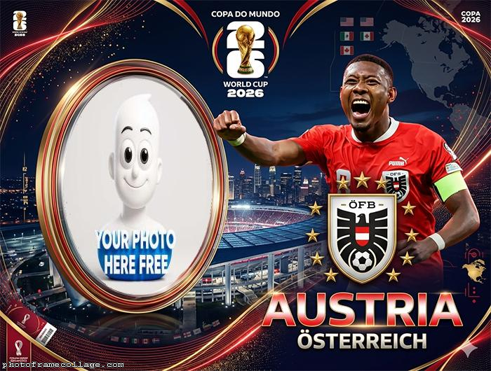 David Alaba Fifa World Cup 2026 Create a Collage Photo 