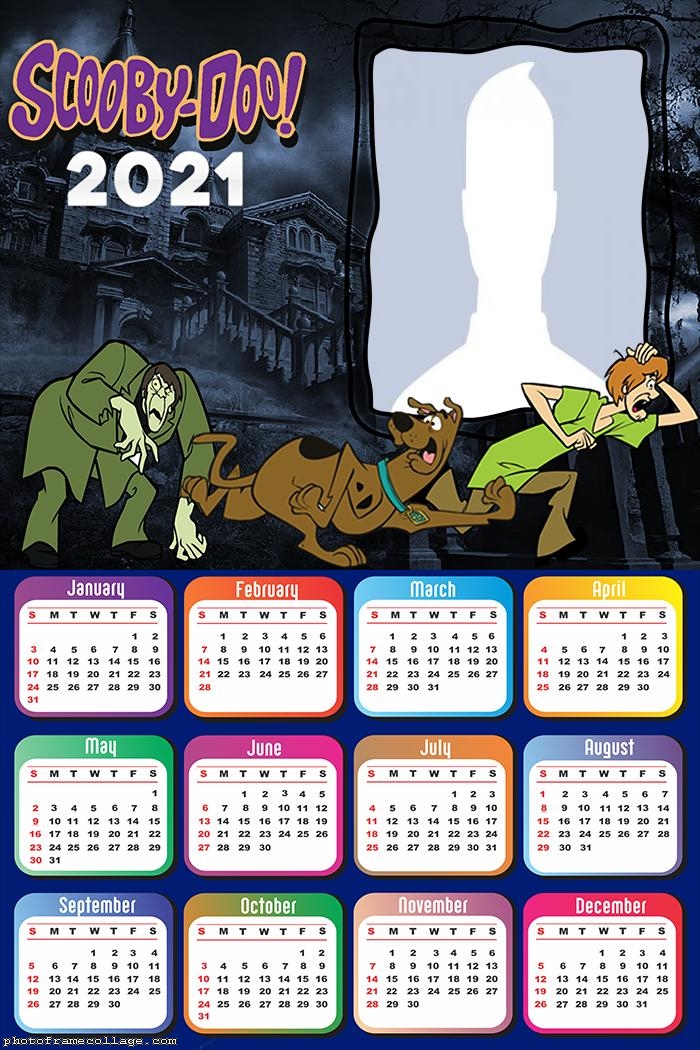 Scooby Doo Calendar 2021