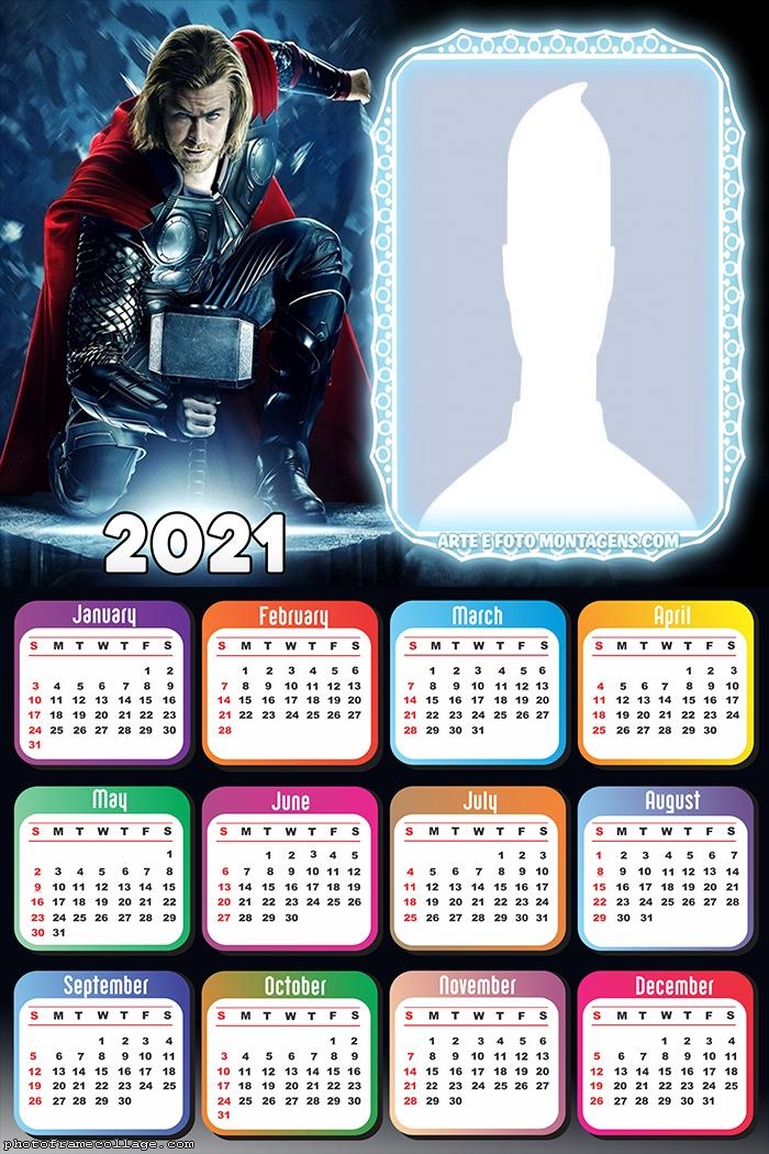 Thor Calendar 2021