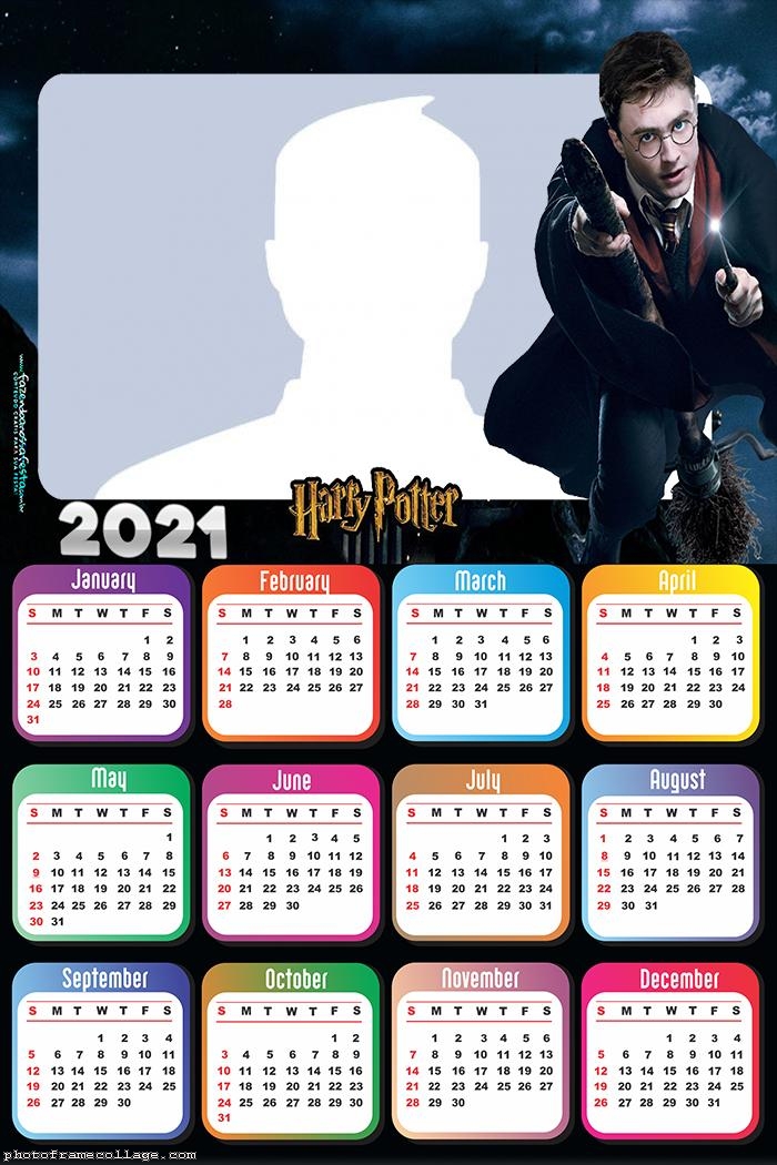 Calendar 2021 Harry Potter