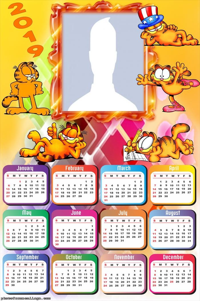 Garfield Calendar 2019