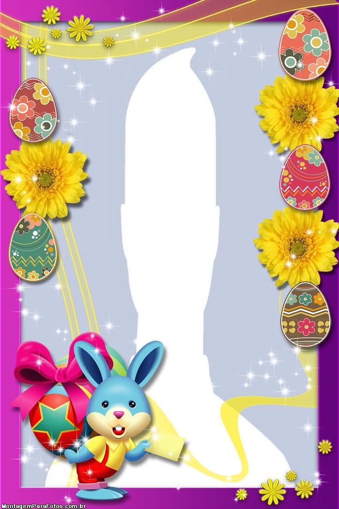 Frame Easter Bunny Carton