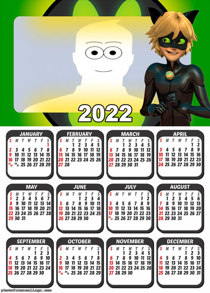 Calendar 2022 Catnoir
