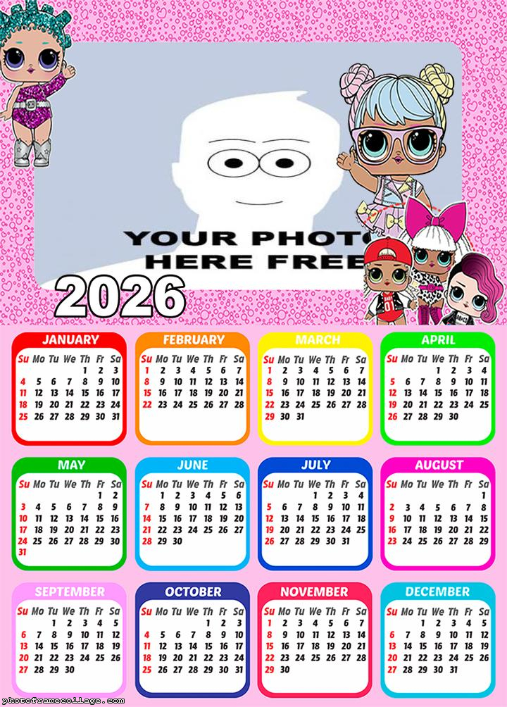 Calendar 2026 LOL Surprise