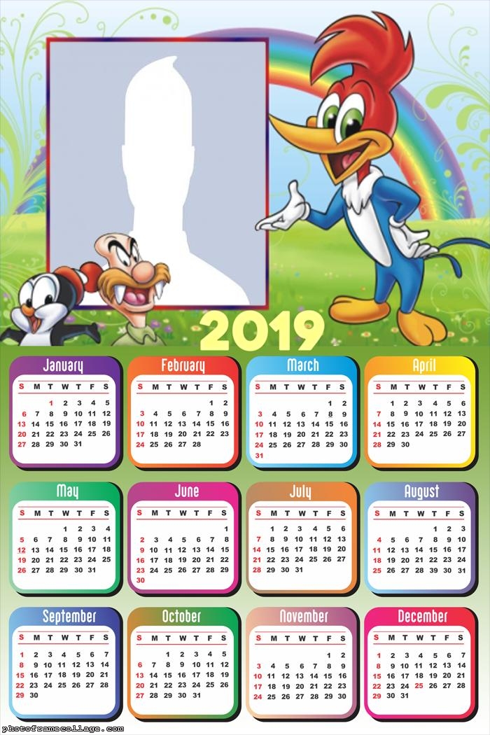 Woodpecker Calendar 2019