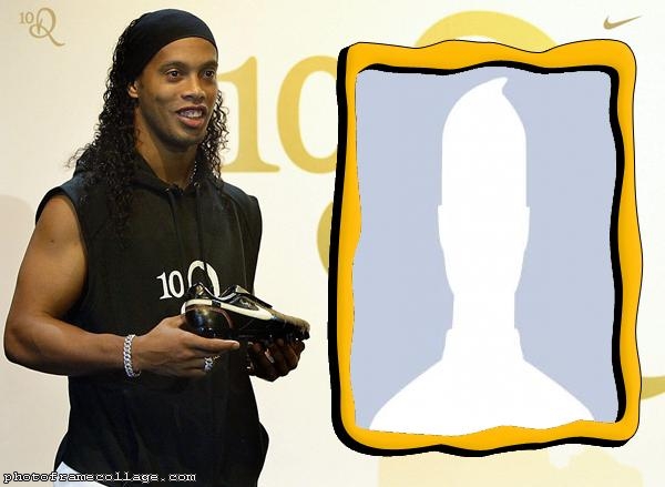 Photo Montage Ronaldinho Gaucho