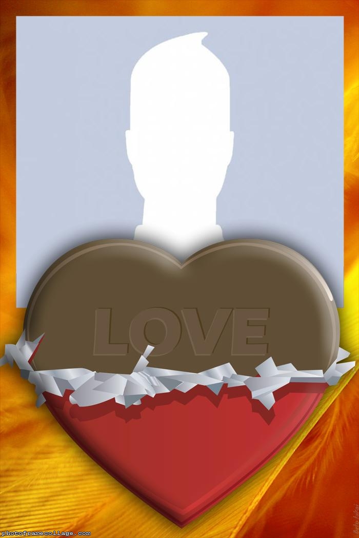 Chocolate Heart Collage