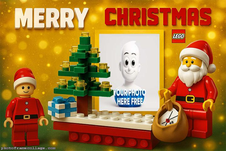 Custom Picture Frames Online LEGO Santa Claus 