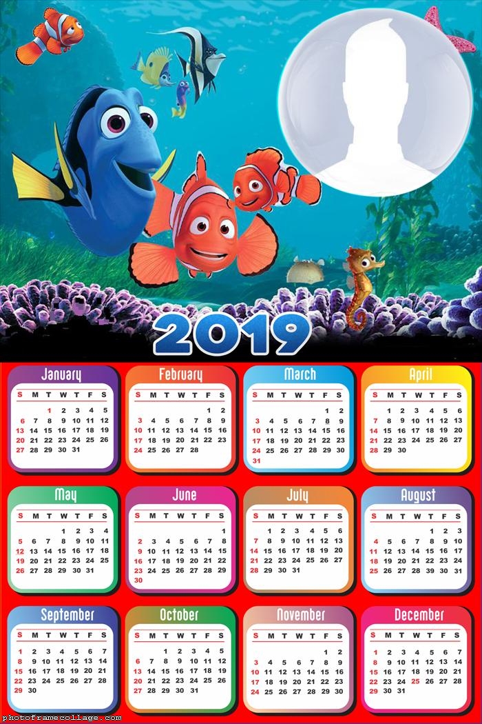 Nemo Calendar 2019