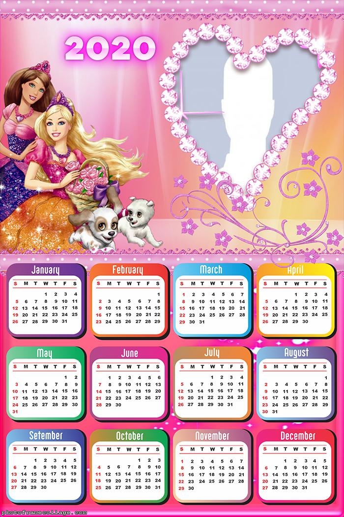 Barbie Dreams Calendar 2020