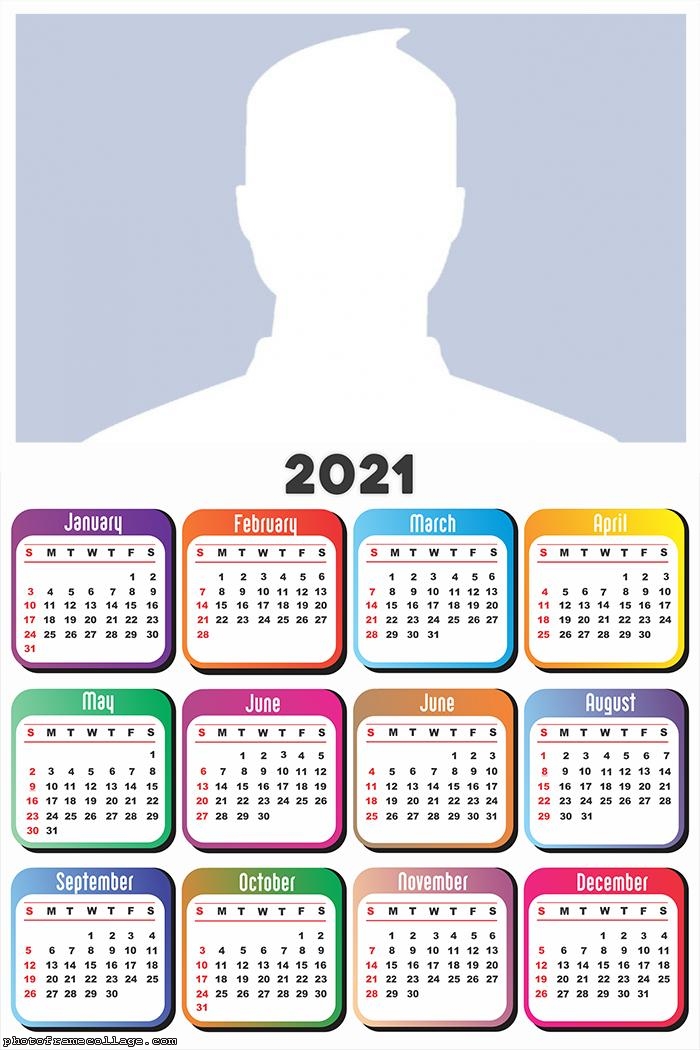 Calendar 2021 Frame Color