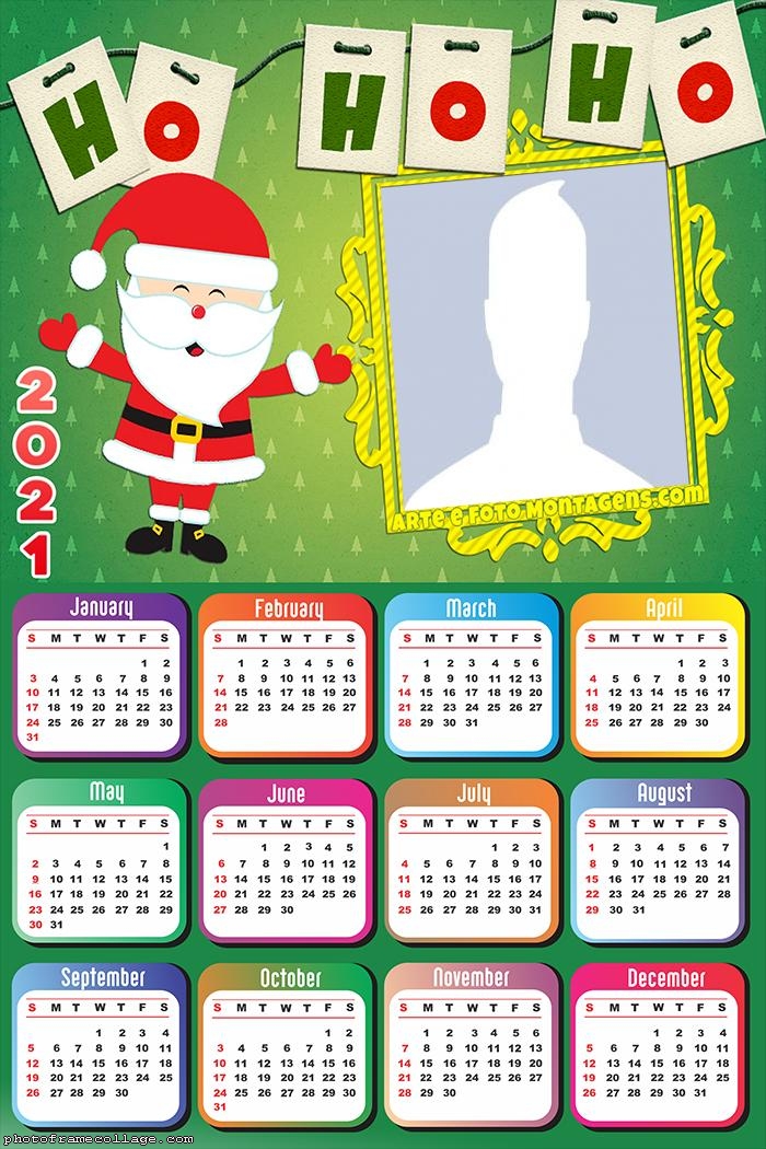 Calendar 2021 Santa Claus Pictures