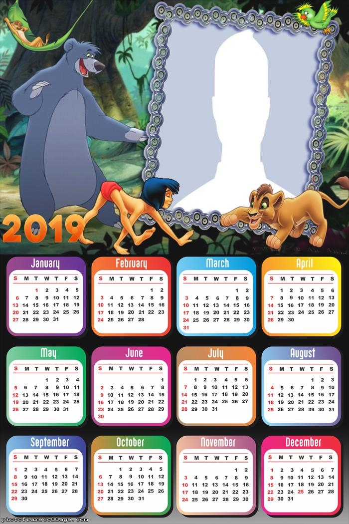 Tarzan Calendar 2019