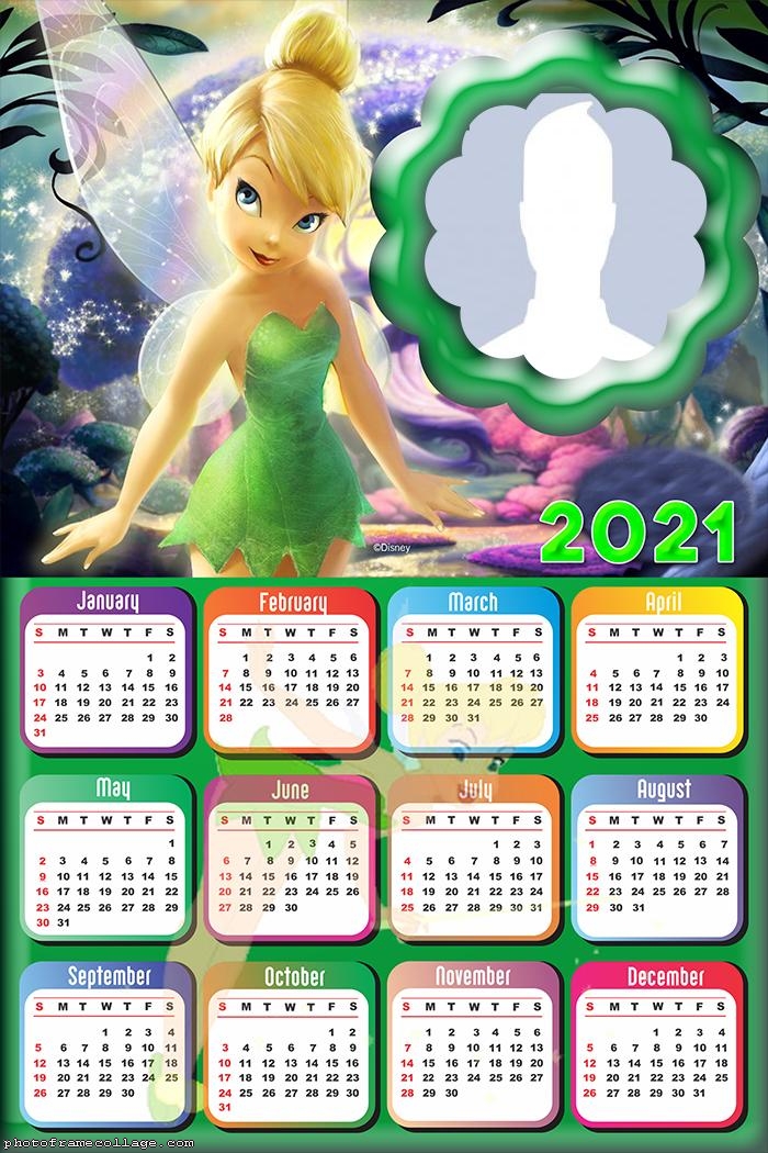 Tinker Bell Calendar 2021