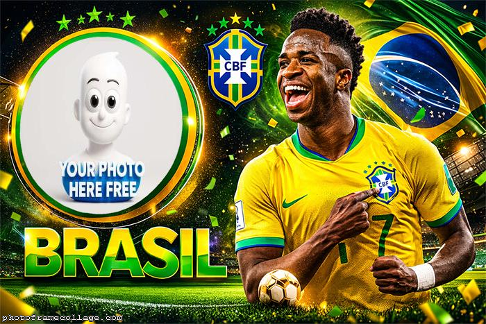 Free Montage Online Vinicius Junior World Cup 