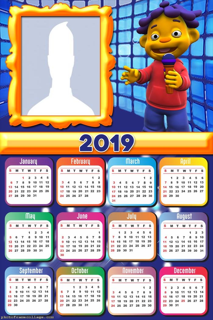 Sid the Science Kid Calendar 2019