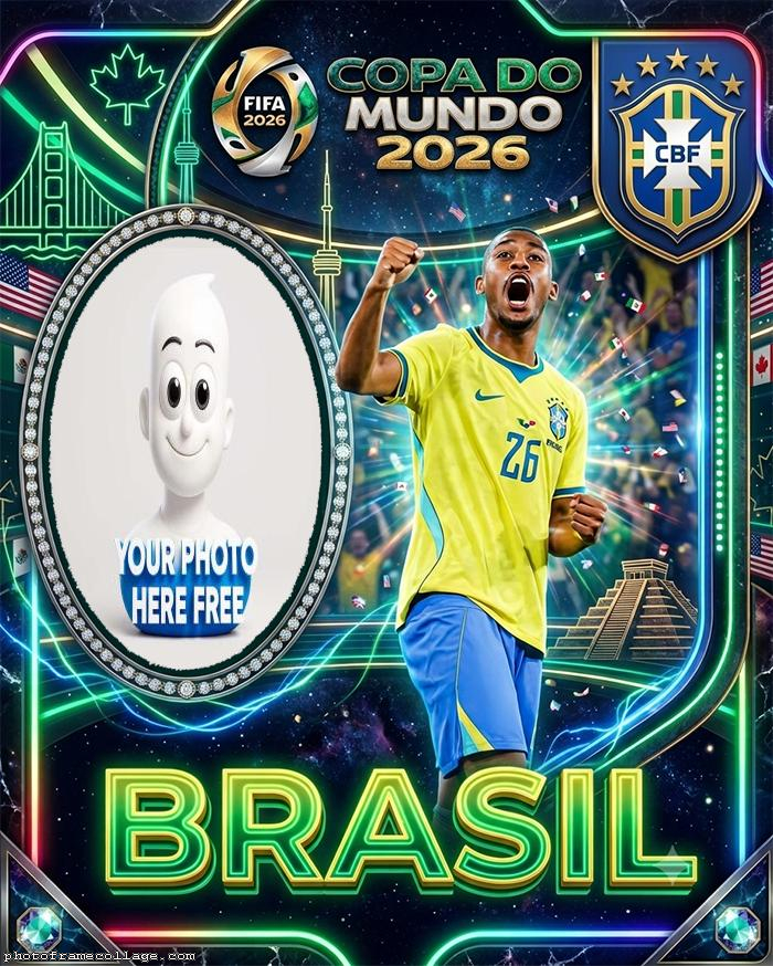 Photo Collage Digital Rayan Vitor World Cup 2026