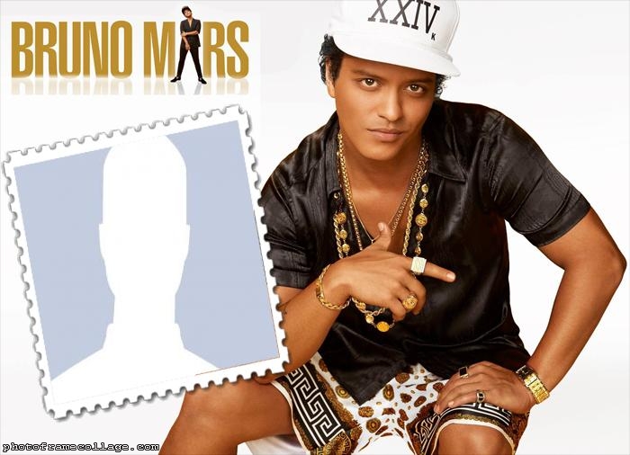 Bruno Mars Photo Montage