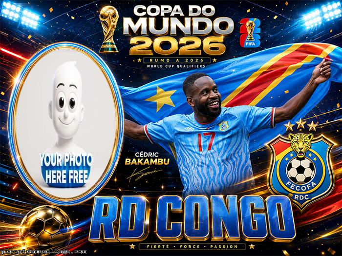 Cedric Bakambu World Cup 2026 Photograph Frame 