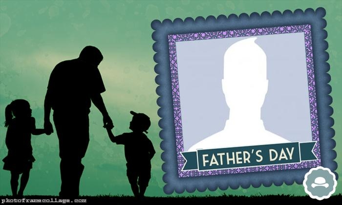Children Fathers Day Photo Collage