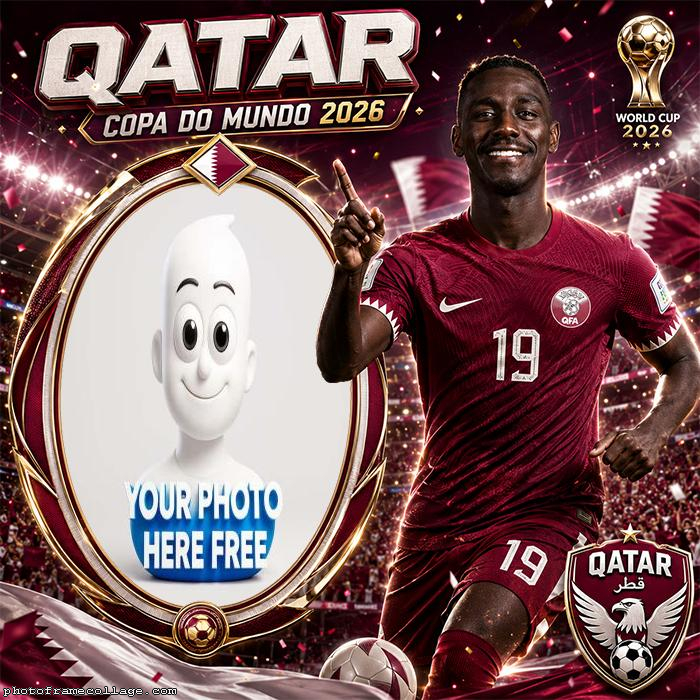 Picture Frame Almoez Ali Fifa World Cup 2026 