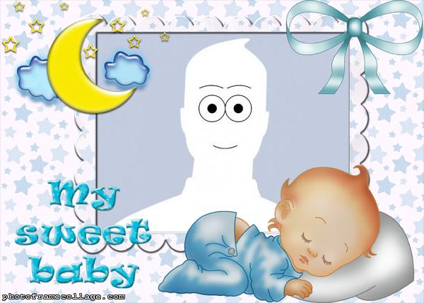 Baby Sleeping Photo Collage Online