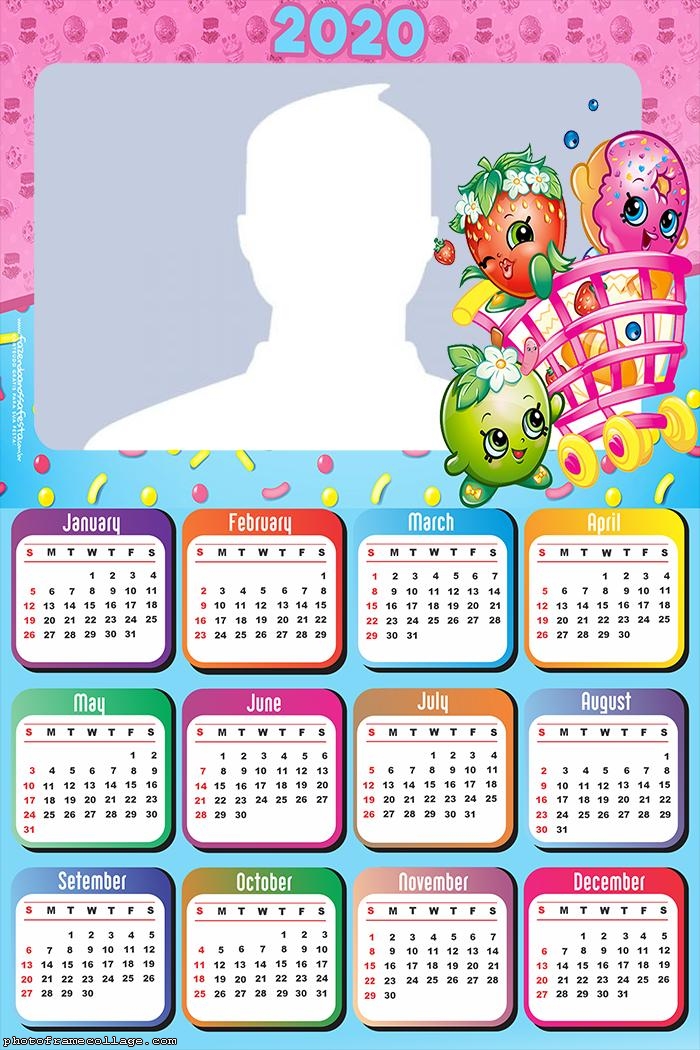 Shopkins Calendar 2020