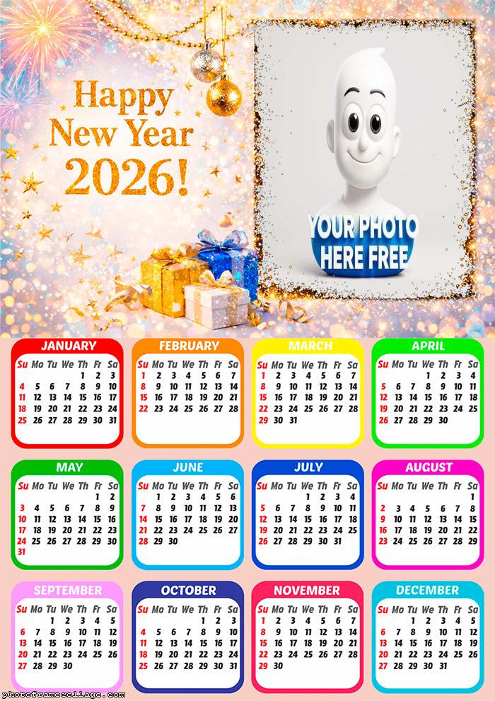 Calendar 2026 Free New Year 2026