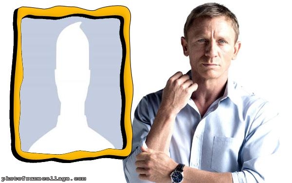 Daniel Craig Photo Collage