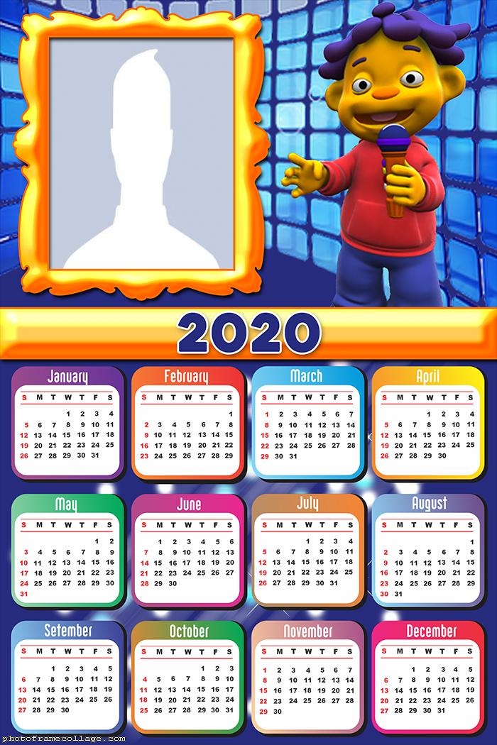Sid the Science Calendar 2020 Picture Frame