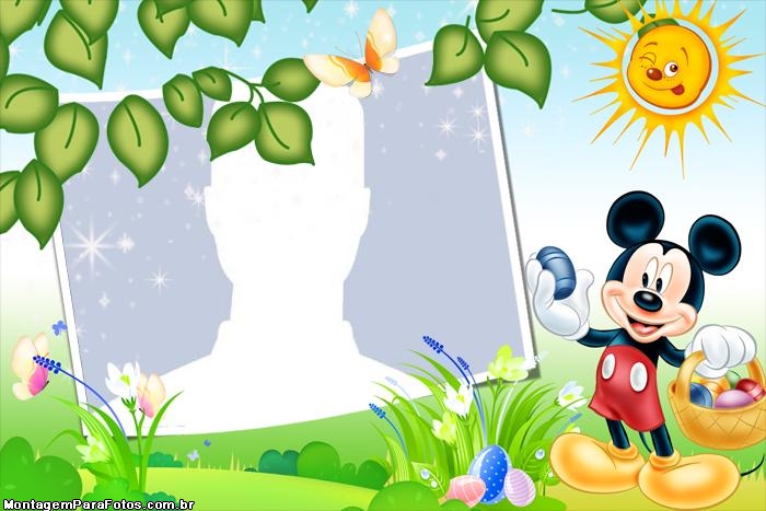 Mickey Mouse Easter Frame