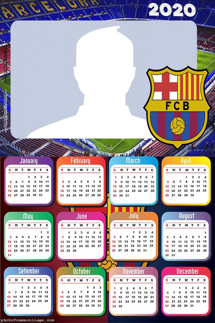 Barcelona Calendar 2020