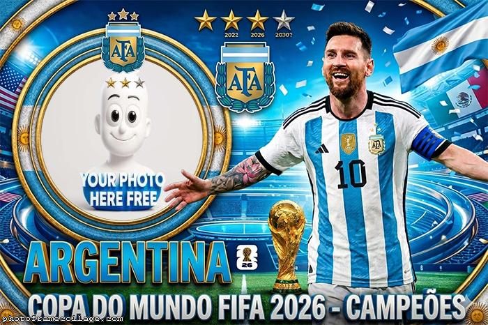 Free Montage Lionel Messi World Cup 2026 