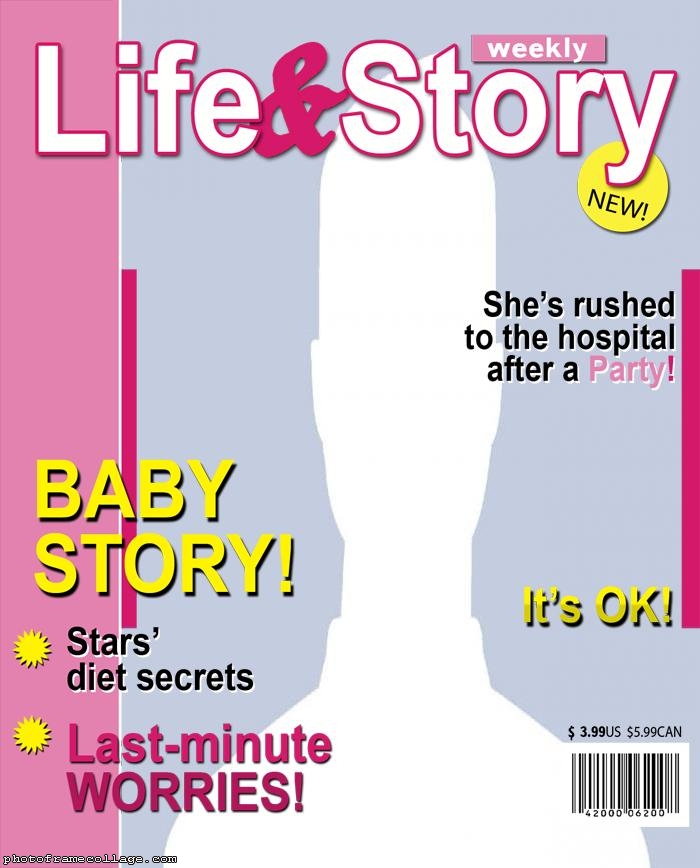 Life and Story Magazine Cover Template