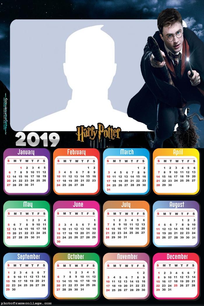 Harry Potter Calendar 2019