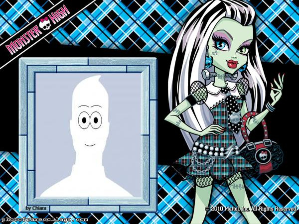 Frankie Monster High Photo Collage