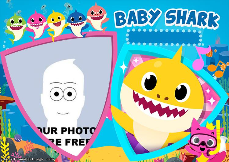 Baby Shark Candy Free Picture Frame