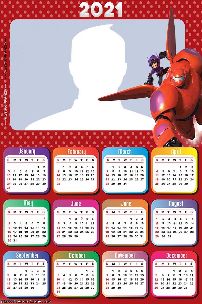 Calendar 2021 Big Hero