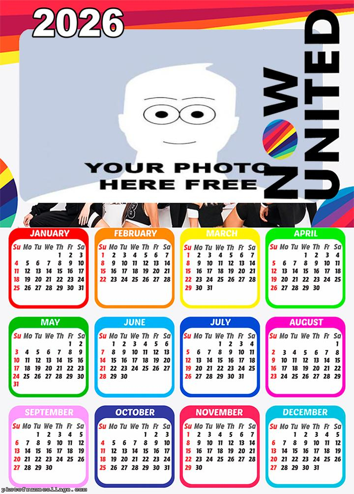 Calendar 2026 Now United