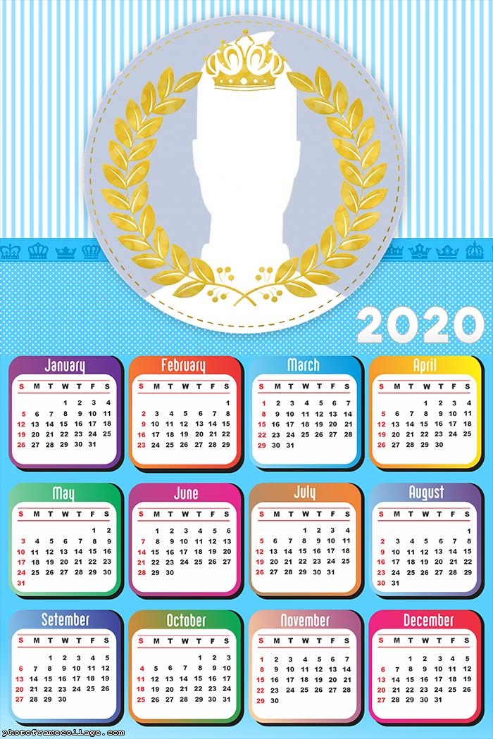 Photo Collage Prince for Boys Calendar 2020