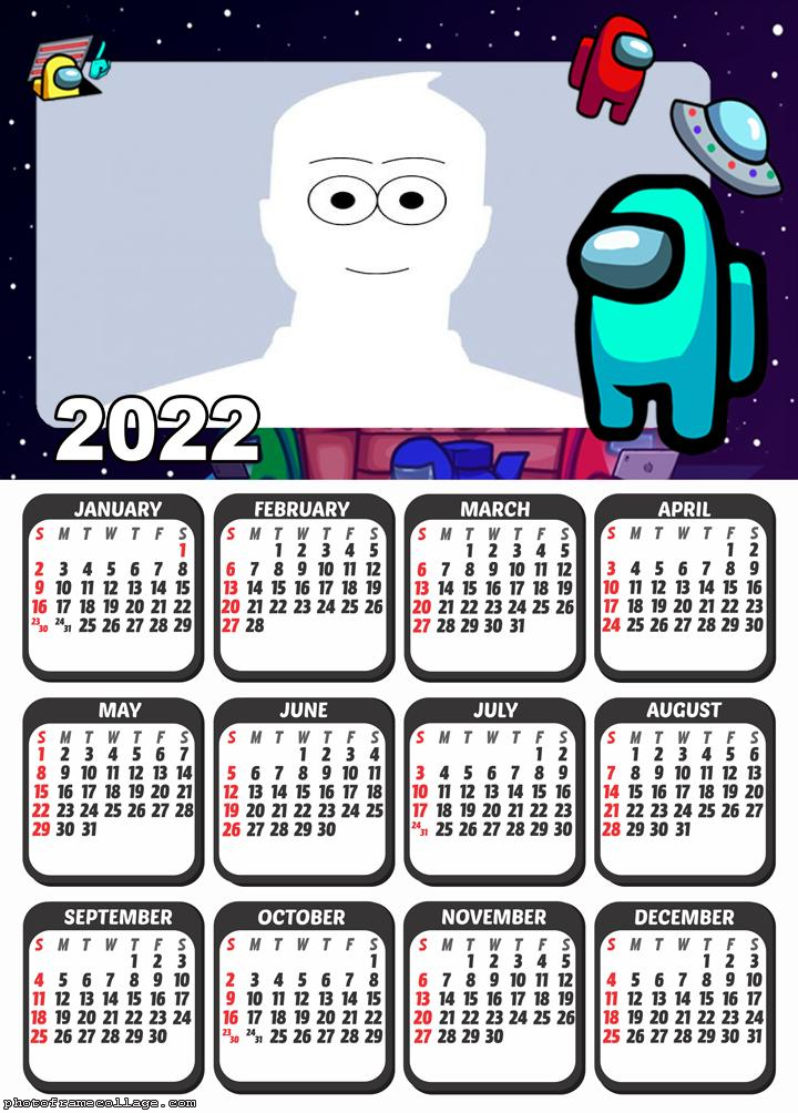 Calendar 2022 Among Us